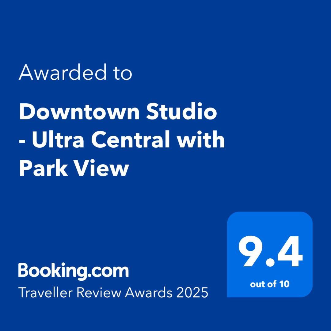 Downtown Studio - Ultra Central With Park View Bukurešť Exteriér fotografie